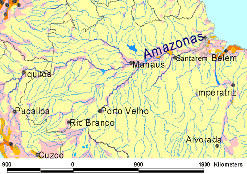 amazon delta map