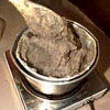 the mixture will thicken as itheats (like oatmeal?!)