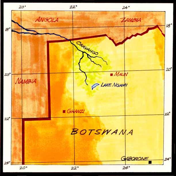 Okavango Map