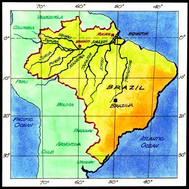 Brazil Map