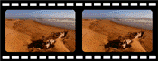 Beached ship filmstrip